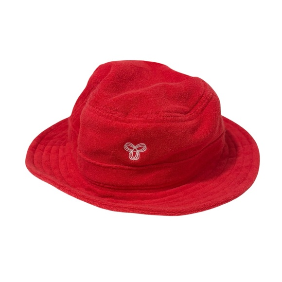 Aritzia TNA Red Bucket Hat Size Small / Medium Colorful Skater - Picture 1 of 5